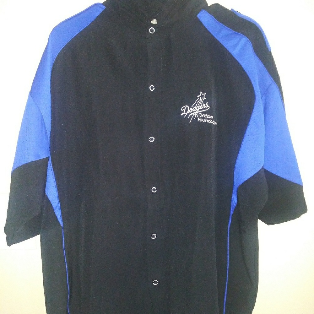 Dodger botton up shirt